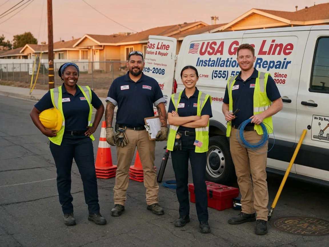 Gas Line Installation company in Leicester, NY